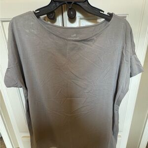 J. Jill Gray Boxy Short Sleeve T-Shirt